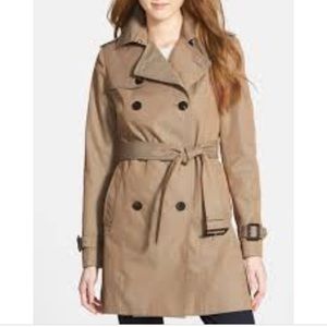 Diane von furstenberg sandrine trench coat large l
